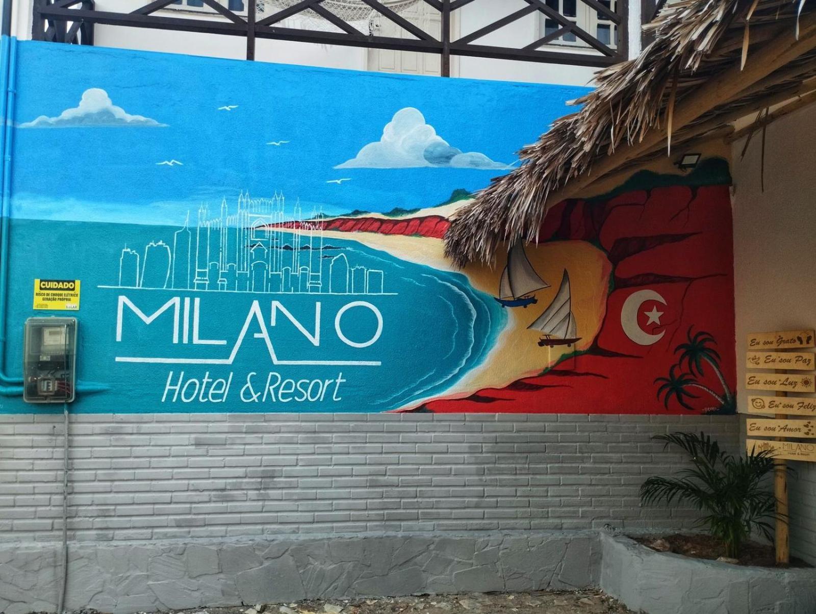 Milano Hotel Pousada 卡诺格布拉达 外观 照片